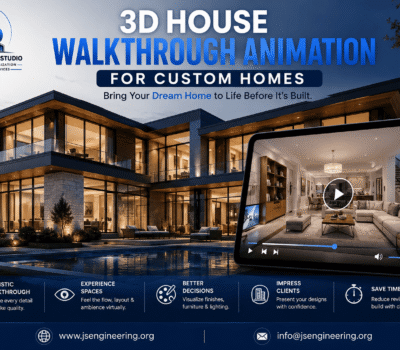3D House Walkthrough Animation for Custom Homes