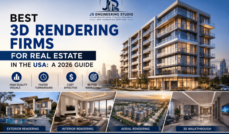 Best 3D Rendering Firms for Real Estate in the USA: A 2026 Guide