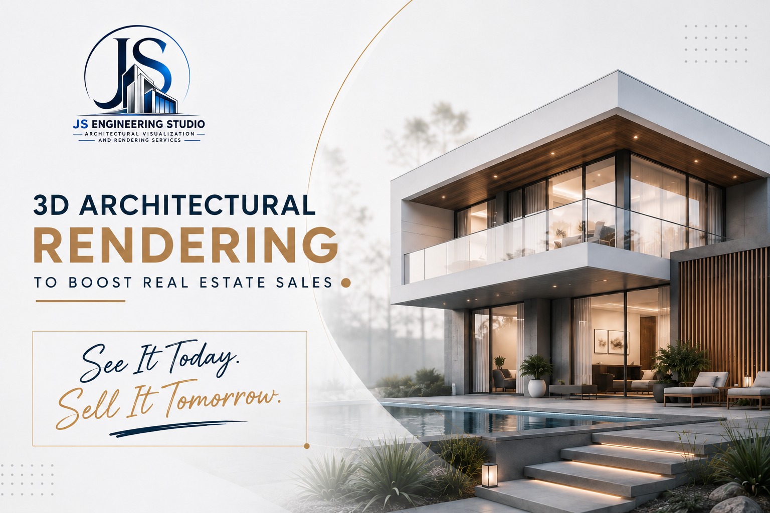 3D Architectural Rendering for Real Estate Sales | JS Engineering