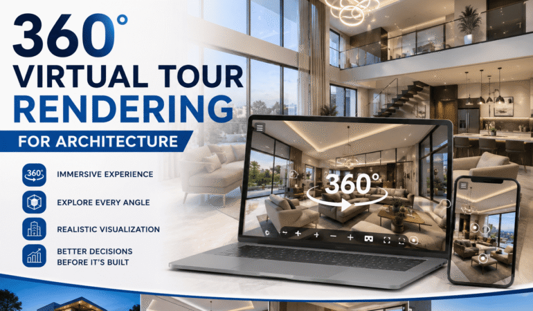 360 Virtual Tour Rendering Works