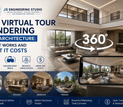 360 Virtual Tour Rendering for Architecture: How It Works and What It Costs