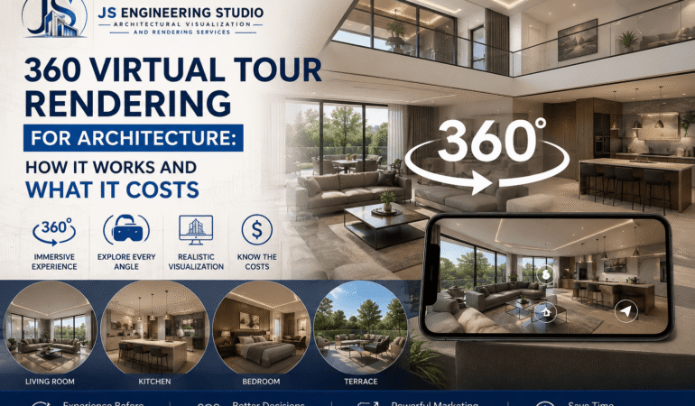 360 Virtual Tour Rendering for Architecture