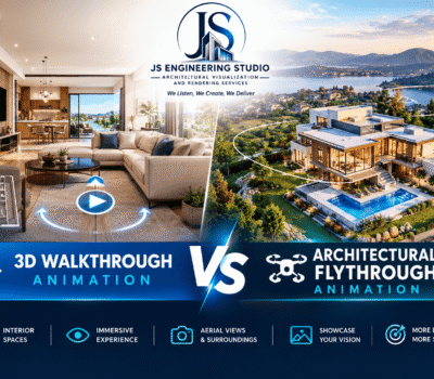 3D Walkthrough Animation vs. Architectural Flythrough Animation: Which Is Right for Your Project?