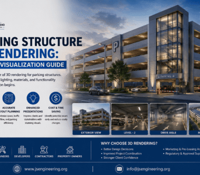 Parking Structure 3D Rendering: A Complete Guide to Garage Visualization