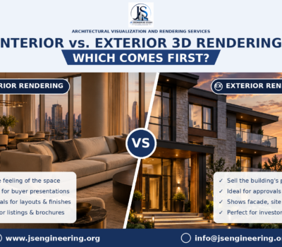 Interior vs. Exterior 3D Rendering: Which Does Your Project Need First?