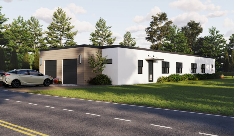 3D Exterior Rendering Baltimore MD